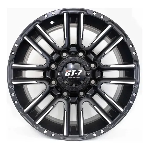 Jogo De Rodas Hilux Aro 17 Offroad Raptor 17x9 6x139 Cor Preto Foto 1