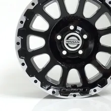 Jogo De Rodas Nissan Frontier Aro 16x7 / (6x114) Kr M15 Cor Preto Foto mini 2