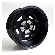 Jogo De Rodas Opala Ss Aro 14 14x6 E 14x7 + Bicos Caravan Cor Borda Preta Foto mini 2