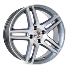 Jogo De Rodas Peugeot 308 Kr R41 / Aro 17x7 / (4x108) Cor Grafite Diamantado Foto  mini 1
