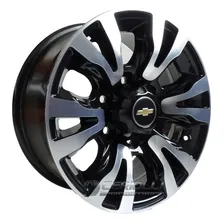 Jogo De Rodas S10 Blazer Nova 2018 Aro 16 6x139 + Bicos Cor Preto Diamante R79 Foto mini 1
