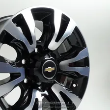 Jogo De Rodas S10 Blazer Nova 2018 Aro 16 6x139 + Bicos Cor Preto Diamante R79 Foto mini 4