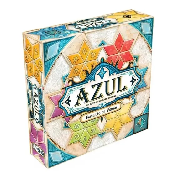 Jogo De Tabuleiro Azul Pavilhão De Verão Galápagos Boardgame Foto 1
