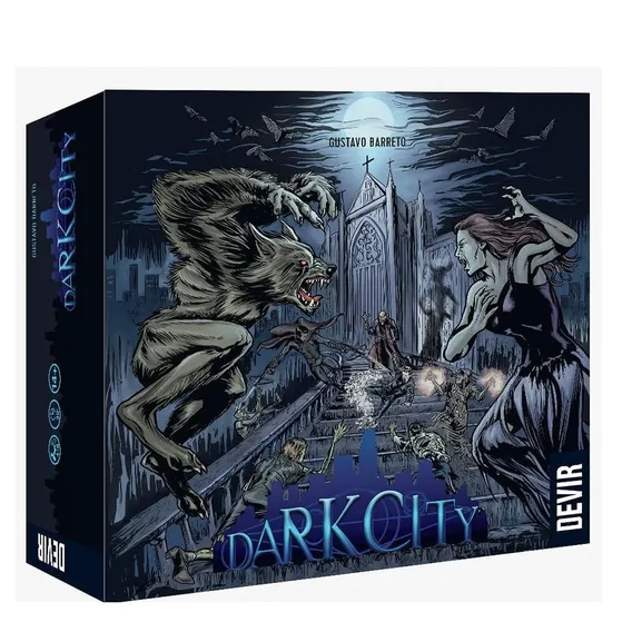 Jogo De Tabuleiro Dark City Monstro Ou Guardiao Da Devir Foto 1