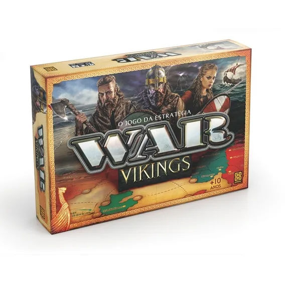 Jogo De Tabuleiro War Vikings Grow Foto 1