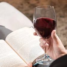 Jogo De Taças Vinho Cristal 6 Peças Taças Para Vinho 450ml Foto mini 2