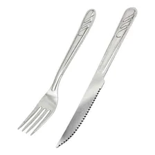 Jogo De Talheres 24 Peças Inox Garfo Faca Faqueiro Cozinha Foto  mini 1