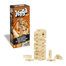 Jogo de Torre Jenga Clássico A2120 Hasbro Foto mini 1