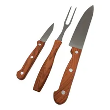 Jogo De UtensÃlios Para Churrasco Inox Fratelli Foto mini 1