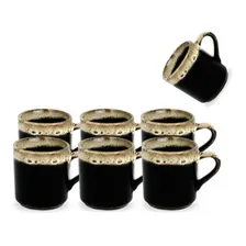 Jogo De Xicara Para Cafe Canequinha Porcelana 6 50ml Foto mini  3