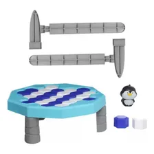 Jogo Derruba Pinguim Brinquedo Quebra Gelo Game Cai Pinguim Foto mini 2