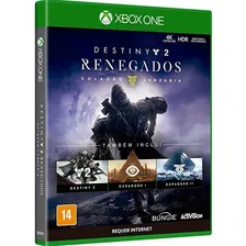 Jogo Destiny 2 Renegados Coleção Lendária Xbox One Foto  mini 1