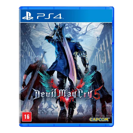 Jogo Devil May Cry 5 Ps4 Br Midia Fisica Foto 1