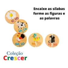Jogo Didático Sílabas 40 Pçs  0451 Nig Foto mini 4