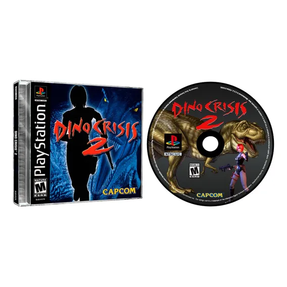 Jogo Dino Crisis 2 Para Playstation 1 Ps1 Psone Foto 1