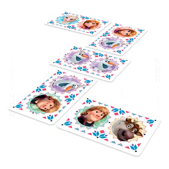 Jogo Dominó De Cartas Frozen Disney Anna Elsa Olaf Copag Foto 1