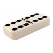 Jogo Dominó Domino Com 28 Peças 10mm Foto mini 2