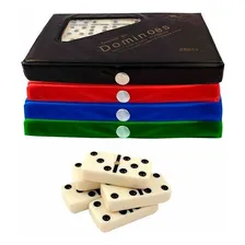 Jogo Dominó Domino Com 28 Peças 10mm Foto mini 1