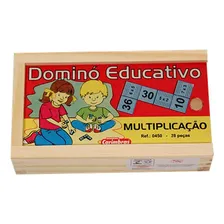 Jogo Dominó Educativo Multiplicação Foto  mini 1