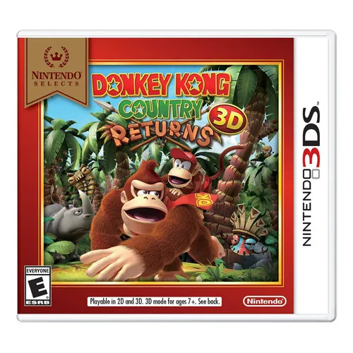 Jogo Donkey Kong Country Returns 3d Para Nintendo 3ds Foto 1