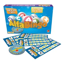 Jogo Educativo Alfabingo Bingo De Letras E Figuras Algazarra Foto mini 1