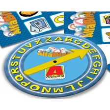 Jogo Educativo Alfabingo Bingo De Letras E Figuras Algazarra Foto mini 3