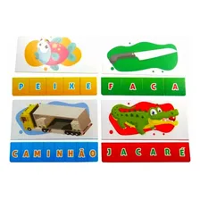 Jogo Educativo Aprendendo Soletrar Pedagogico Letras Simbolo Foto mini 2
