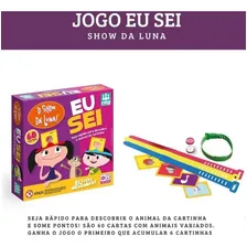 Jogo Educativo Eu Sei O Show da Luna Infantil 0739 Nig Foto mini 4