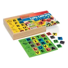 Jogo Educativo Loto Leitura (4 Tabuleiros 105 Peças) Foto mini 1