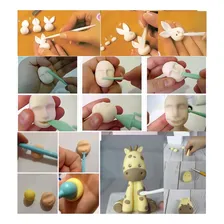 Jogo Estecas Agulha Com 4 Peças Para Modelar Massas Foto mini 2