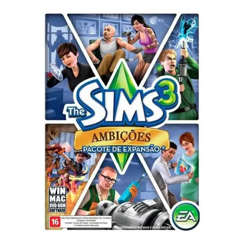 Jogo Expansao The Sims 3 Ambicoes Para Pc Midia Fisica Foto 1