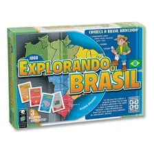 Jogo Explorando O Brasil Completo Grow Foto mini 1