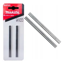 Jogo Faca Fina Plaina Makita Mkp080 Mt190 Foto  mini 1
