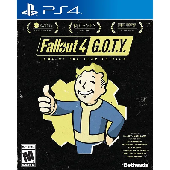 Jogo Fallout 4 Game Of The Year Edition Ps4 Midia Fisica Foto 1