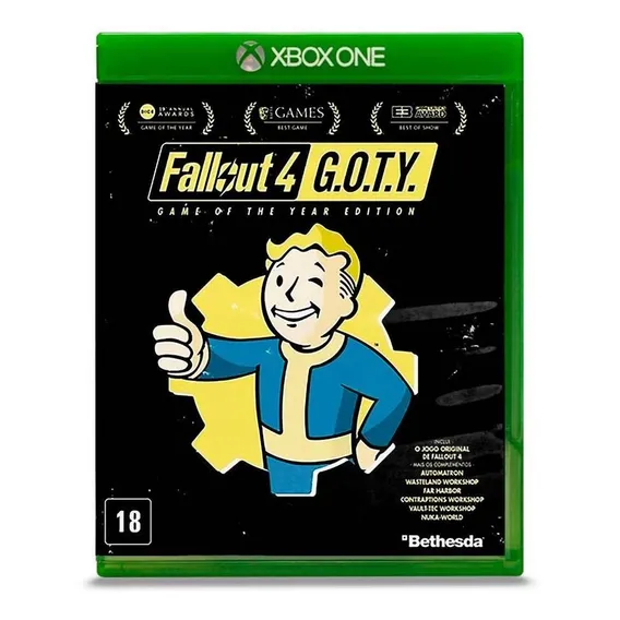 Jogo Fallout 4 Game Of The Year - Xbox One - Mídia Física Foto 1