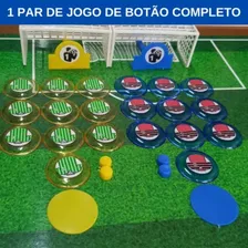 Jogo Futebol 90x60 Peteleco + Kit Jogo Botão Salão De Jogos Cor Gramado Foto mini 4