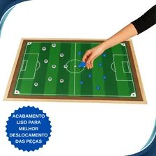 Jogo Futebol 90x60 Peteleco + Kit Jogo Botão Salão De Jogos Cor Gramado Foto mini 3