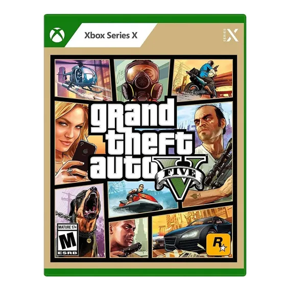 Jogo Grand Theft Auto V Gta 5 Xbox X Midia Fisica Foto 1