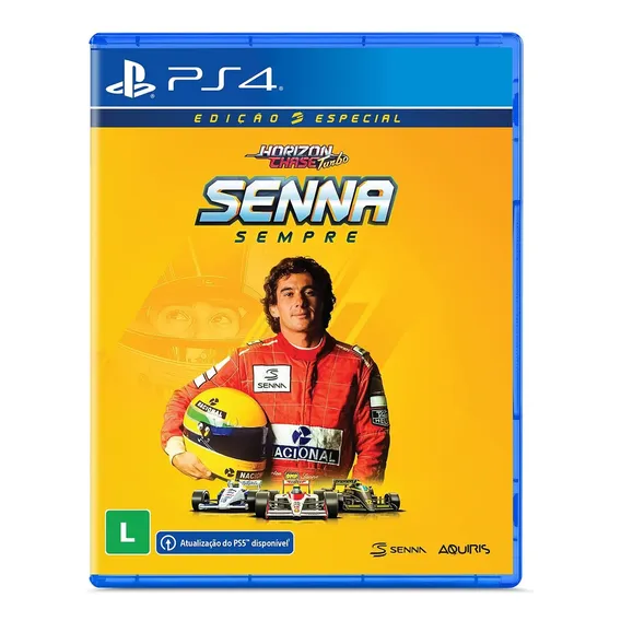 Jogo Horizon Chase Turbo Senna Sempre MĂdia FĂsica Ps4 Sony Foto 1