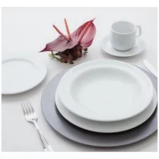 Jogo Jantar P/ 6 Pessoas 30 Pçs Porcelana Schmidt Resistente Foto mini  3