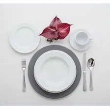 Jogo Jantar P/ 6 Pessoas 30 Pçs Porcelana Schmidt Resistente Foto mini  2
