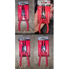 Jogo Kit Alicates Para Anel Trava 4 Peças Interno E Externo Foto mini  3