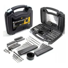 Jogo Kit Bits Brocas Serra Copo 90 Peças Fasterr Fst004 Foto  mini 1