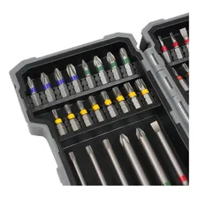 Jogo Kit Bits Pontas E Soquetes 43 Peças Bosch Foto mini 3