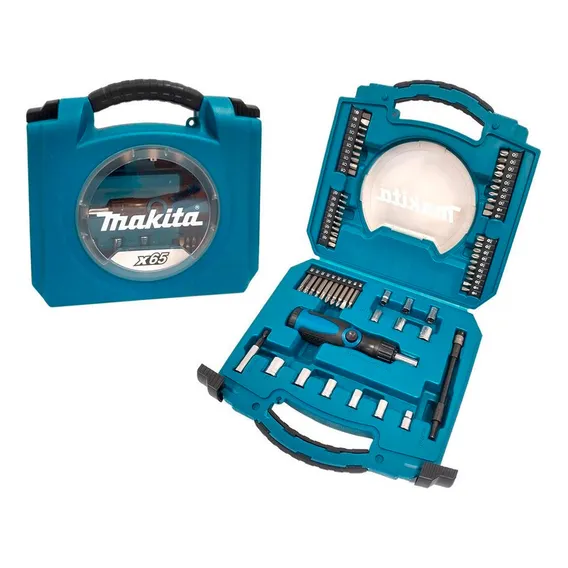 Jogo Kit Ferramentas 65 Peças D-42020 - Makita Foto 1