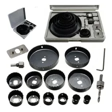 Jogo Kit Serra Copo 12 Peças 19 A 127mm Madeira Gesso Pvc Foto  mini 1