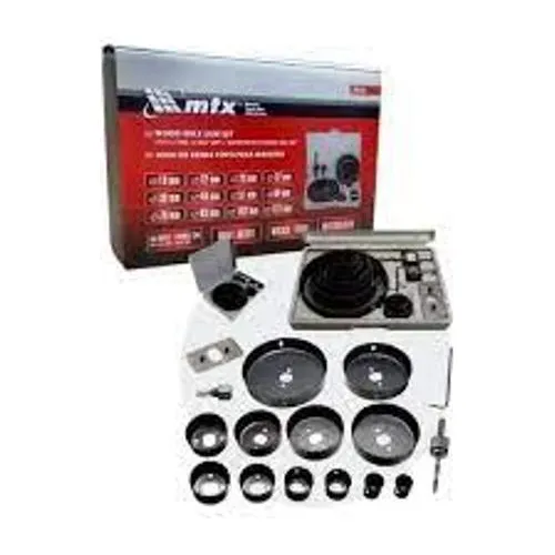 Jogo Kit Serra Copo 16 Peças 19 A 127mm Madeira Gesso Pvc Foto 1