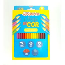 Jogo Lápis 36 Cores Resistente Não Toxico Ponta Macia Foto  mini 1