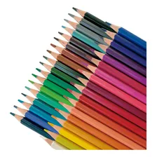 Jogo Lápis 36 Cores Resistente Não Toxico Ponta Macia Foto mini 4