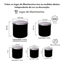 Jogo Lata Porta Detergente Kit Pia Alumínio Vermelho Poa Cor Azul Foto mini  3